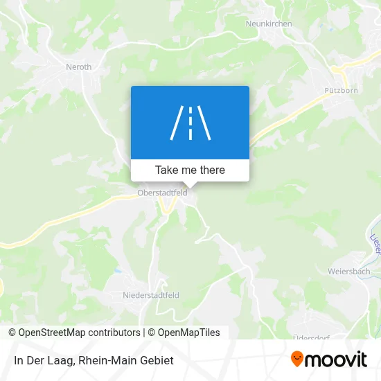 In Der Laag map