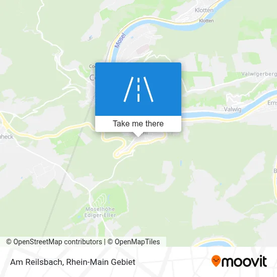 Am Reilsbach map