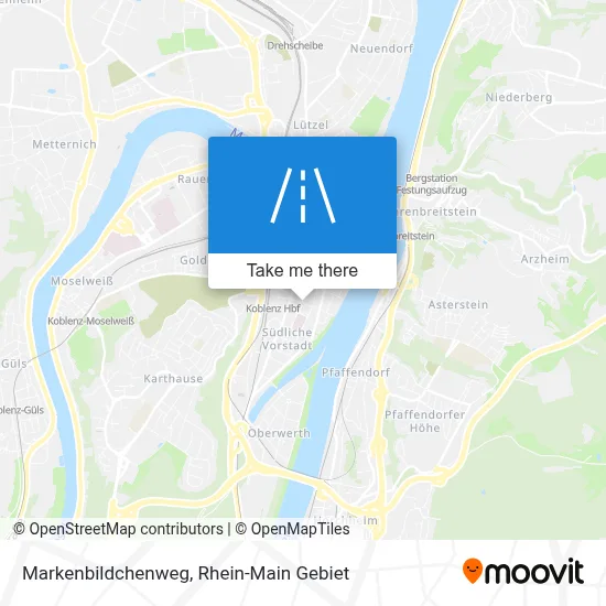 Markenbildchenweg map