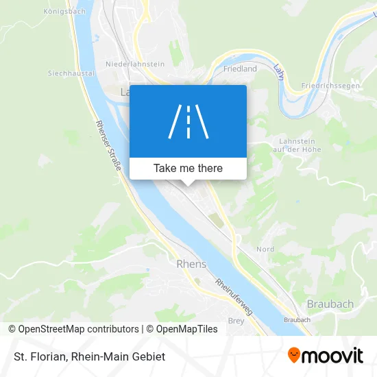 St. Florian map