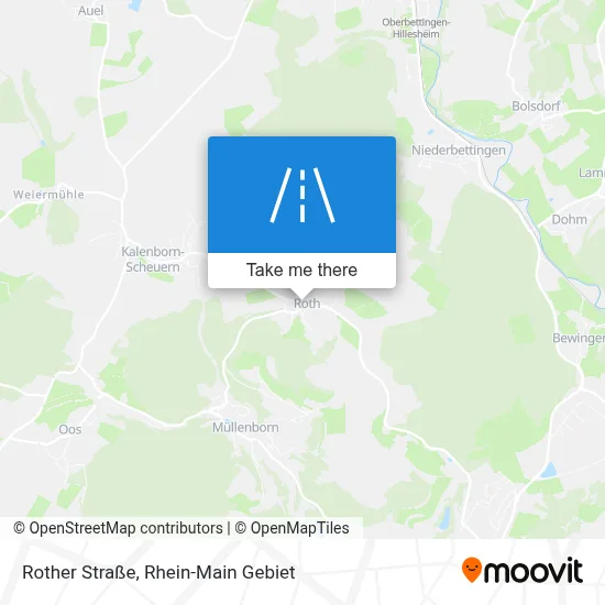 Rother Straße map