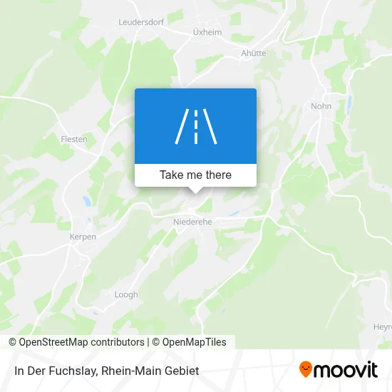 In Der Fuchslay map