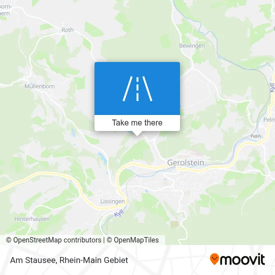 Am Stausee map