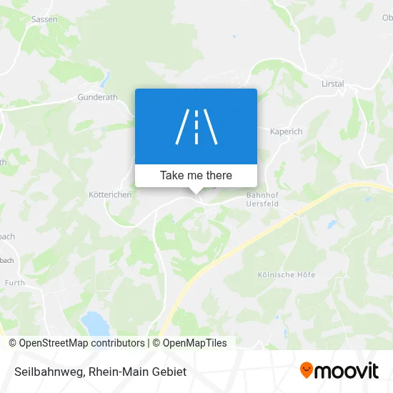 Seilbahnweg map