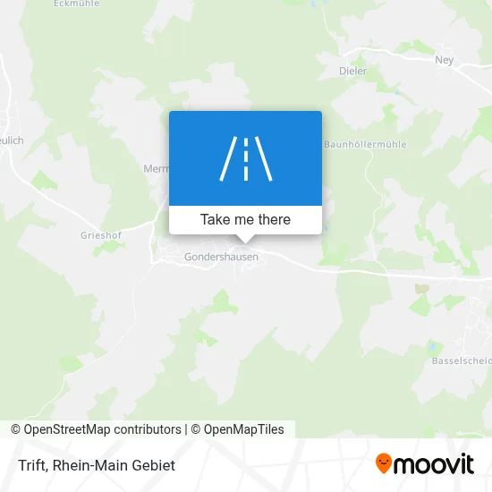 Trift map