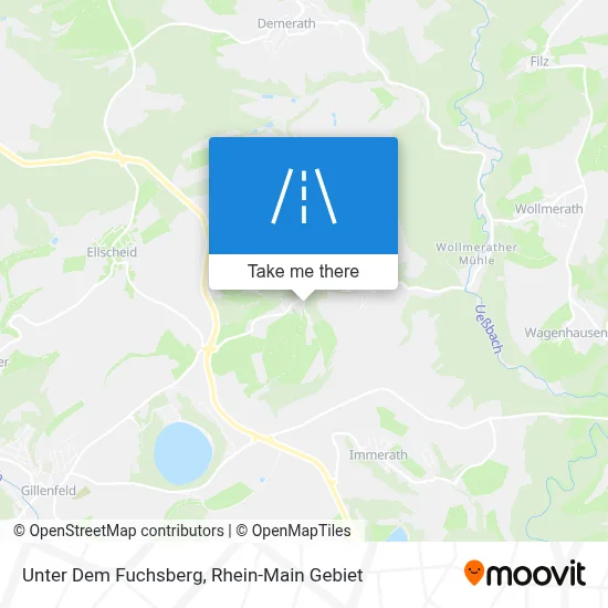 Unter Dem Fuchsberg map