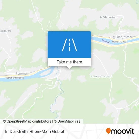 In Der Gräth map