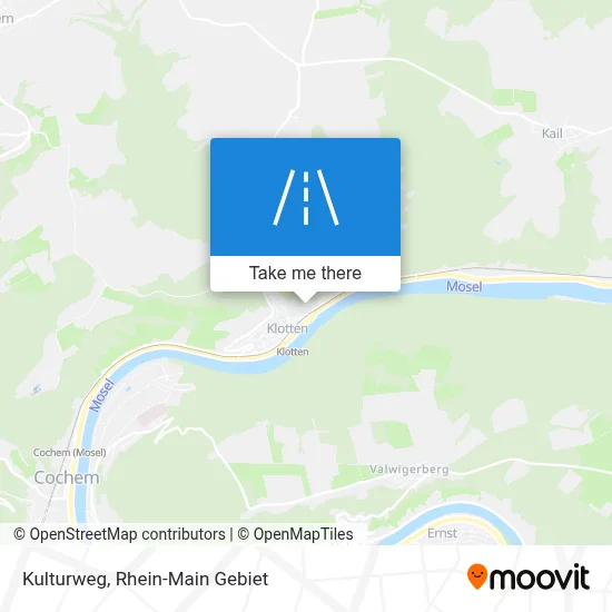 Kulturweg map