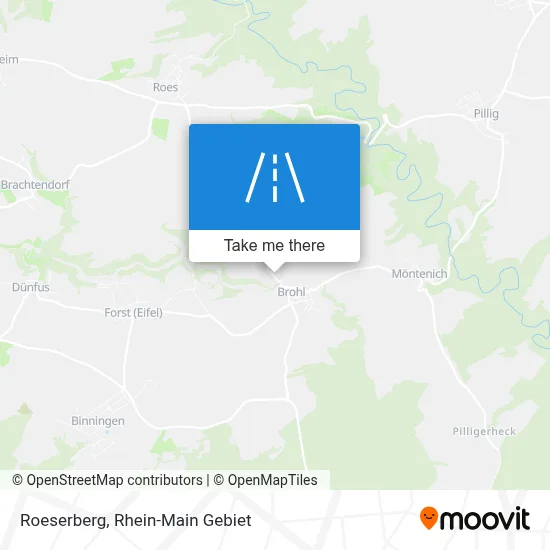 Roeserberg map