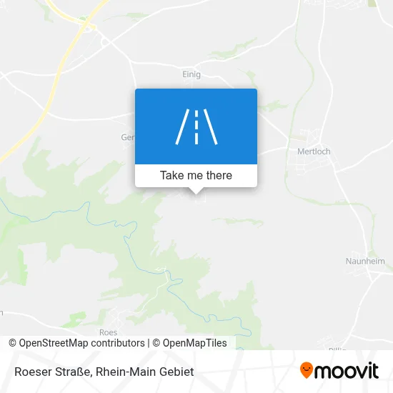 Roeser Straße map