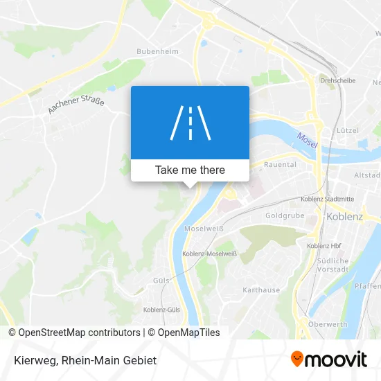 Kierweg map