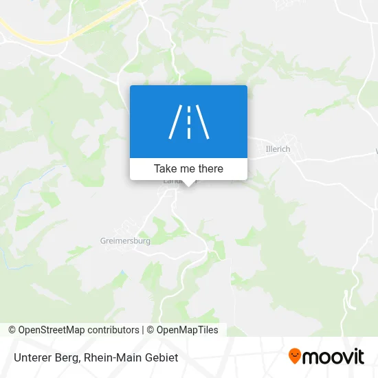 Unterer Berg map
