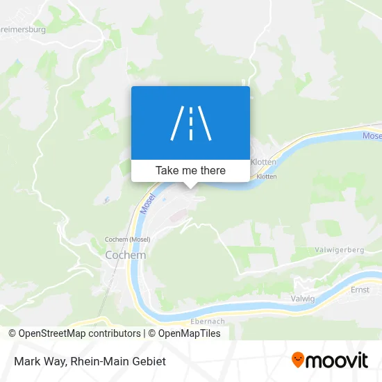 Markweg map
