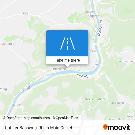 Unterer Bannweg map
