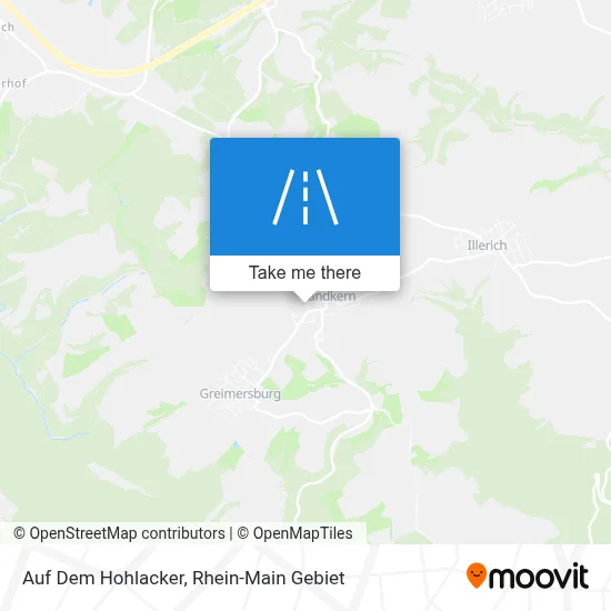 Auf Dem Hohlacker map
