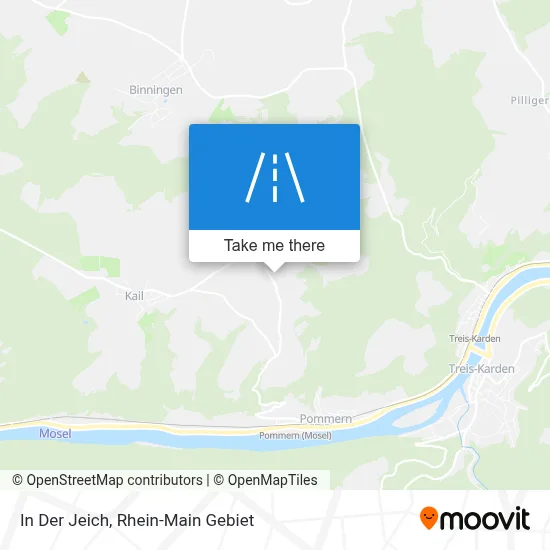 In Der Jeich map