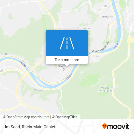 Im Sand map