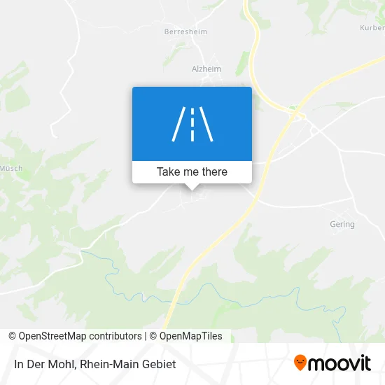 In Der Mohl map