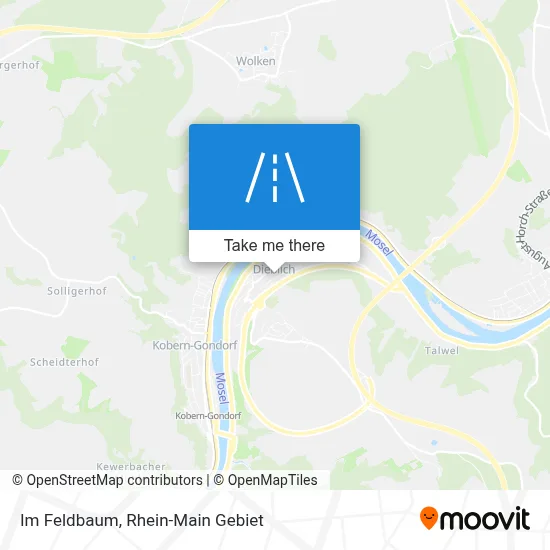 Im Feldbaum map