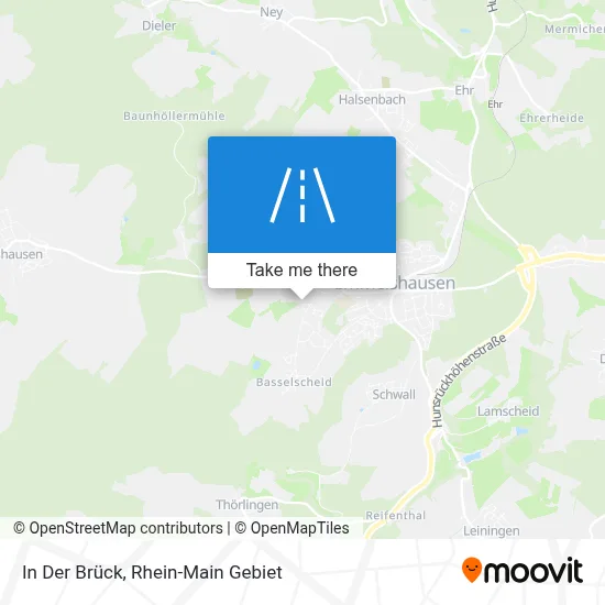 In Der Brück map