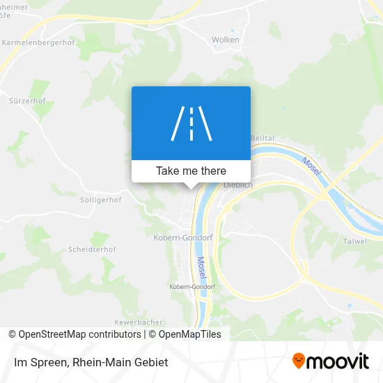 Im Spreen map