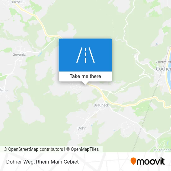 Dohrer Weg map