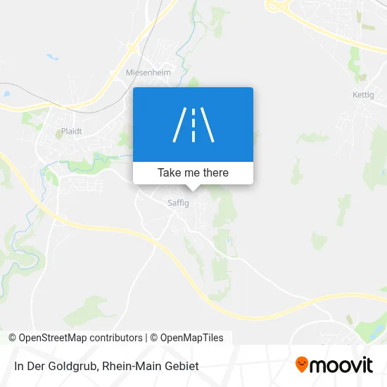 In Der Goldgrub map
