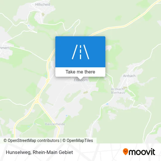 Hunselweg map