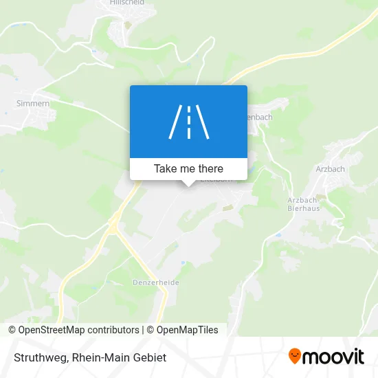 Struthweg map