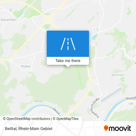 Belltal map