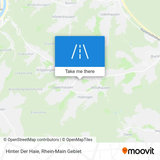 Hinter Der Haie map