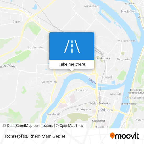 Rohrerpfad map
