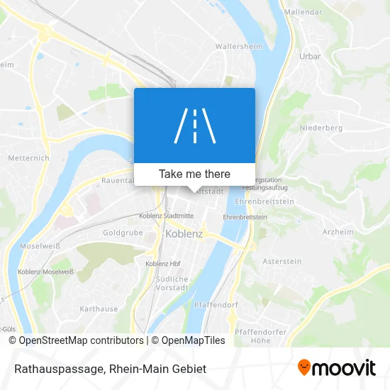 Rathauspassage map