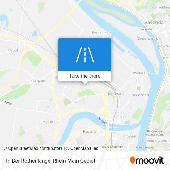 In Der Rothenlänge map
