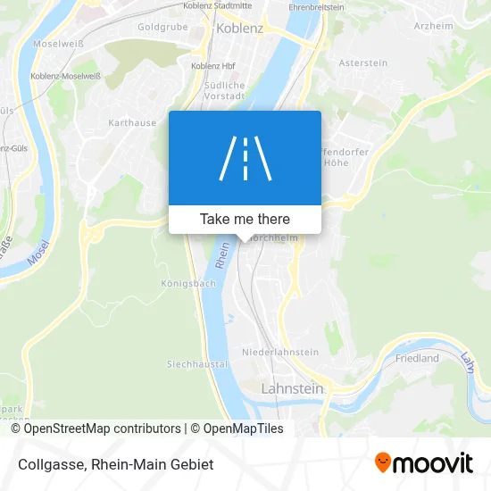 Collgasse map