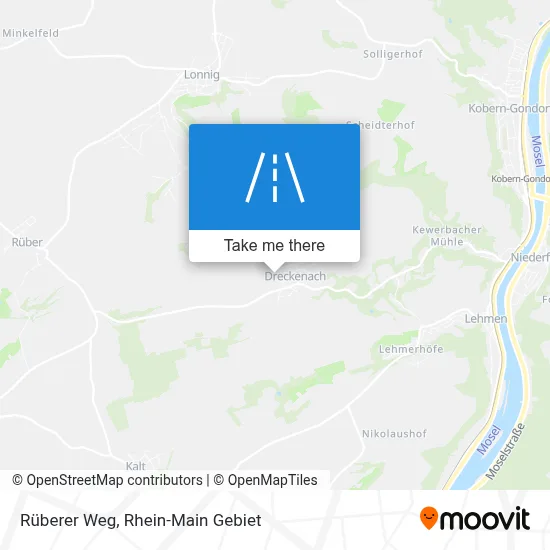 Rüberer Weg map