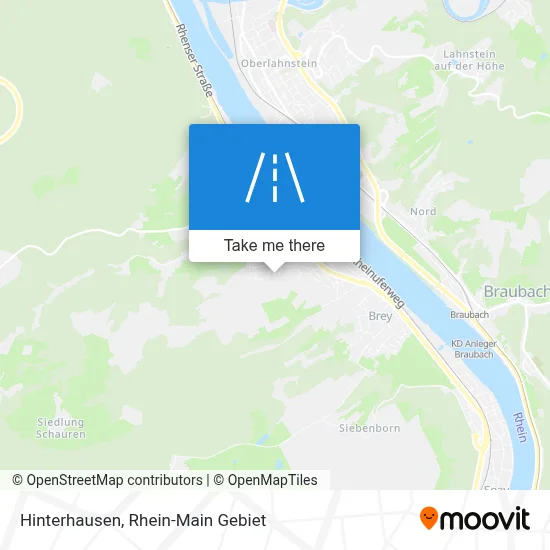 Hinterhausen map