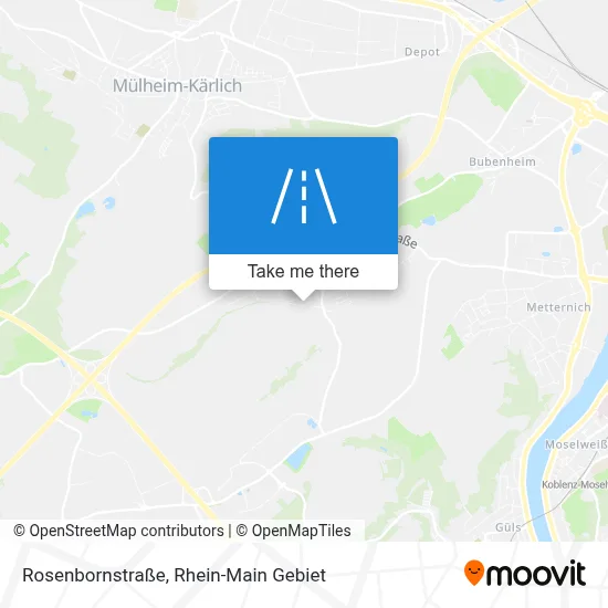 Rosenbornstraße map