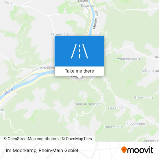 Im Moorkamp map
