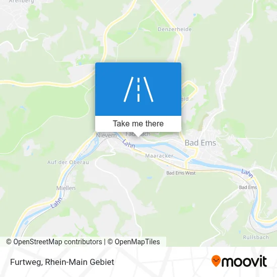 Furtweg map