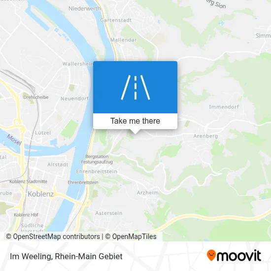 Im Weeling map