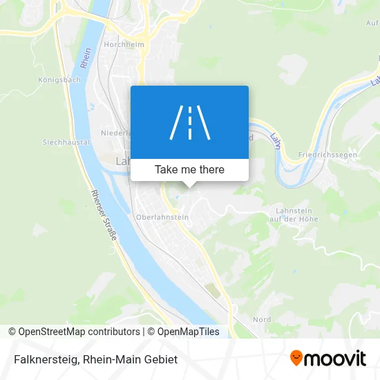 Falknersteig map