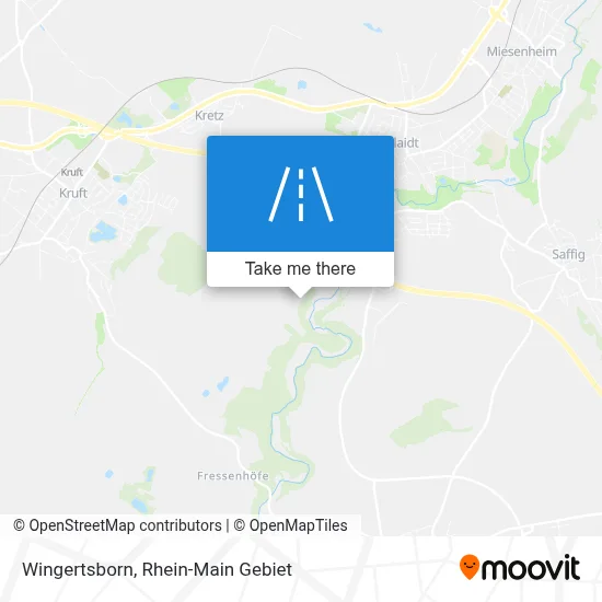 Wingertsborn map