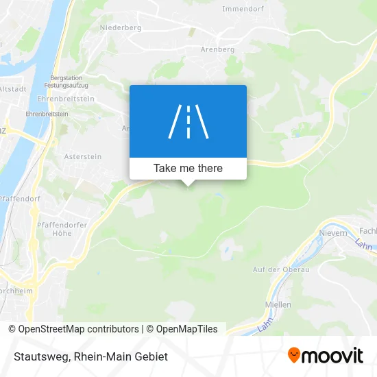 Stautsweg map