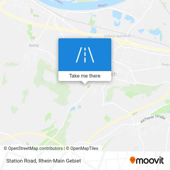Stationsweg map