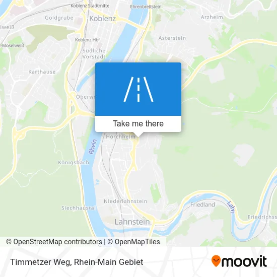 Timmetzer Weg map