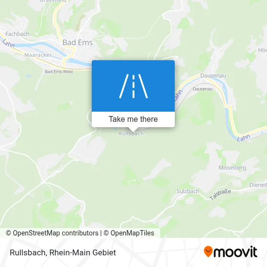 Rullsbach map