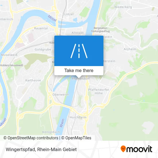 Wingertspfad map