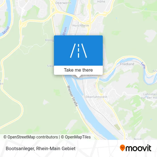 Bootsanleger map