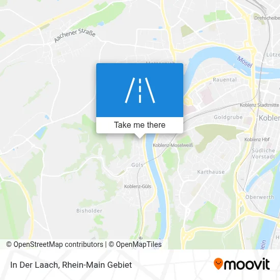 In Der Laach map